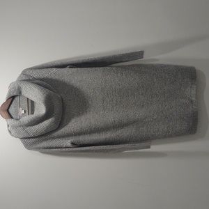 Merona Gray Knit Cowl Neck Sweater Dress Size XL